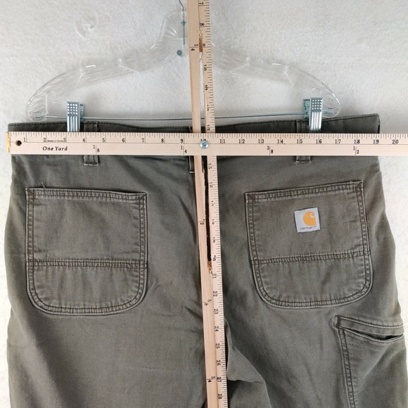 Carhartt‎ Mens Relaxed Fit Cargo Hiking Work Casual Shorts Brown Size 38 - Picture 7 of 10
